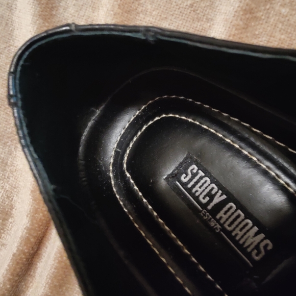 Stacy Adams Abbott Slip Resistant cap toe oxfords, Size 9W, Excellent Condition - Picture 4 of 14